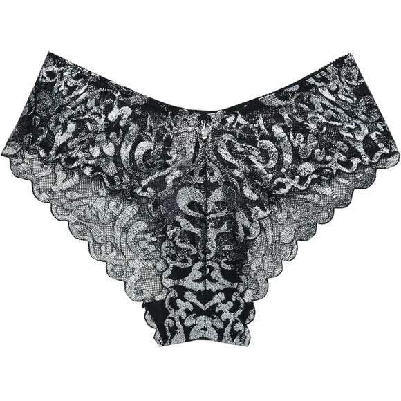 Savage X Women's Sharp Dresser Lace Brazilian Panty. Size S - Picture 1 of 7